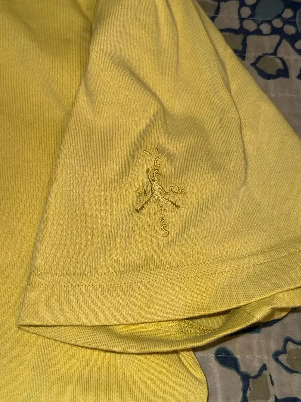 Jordan x Travis Scott Cactus Jack T-Shirt Celery DZ5514-308